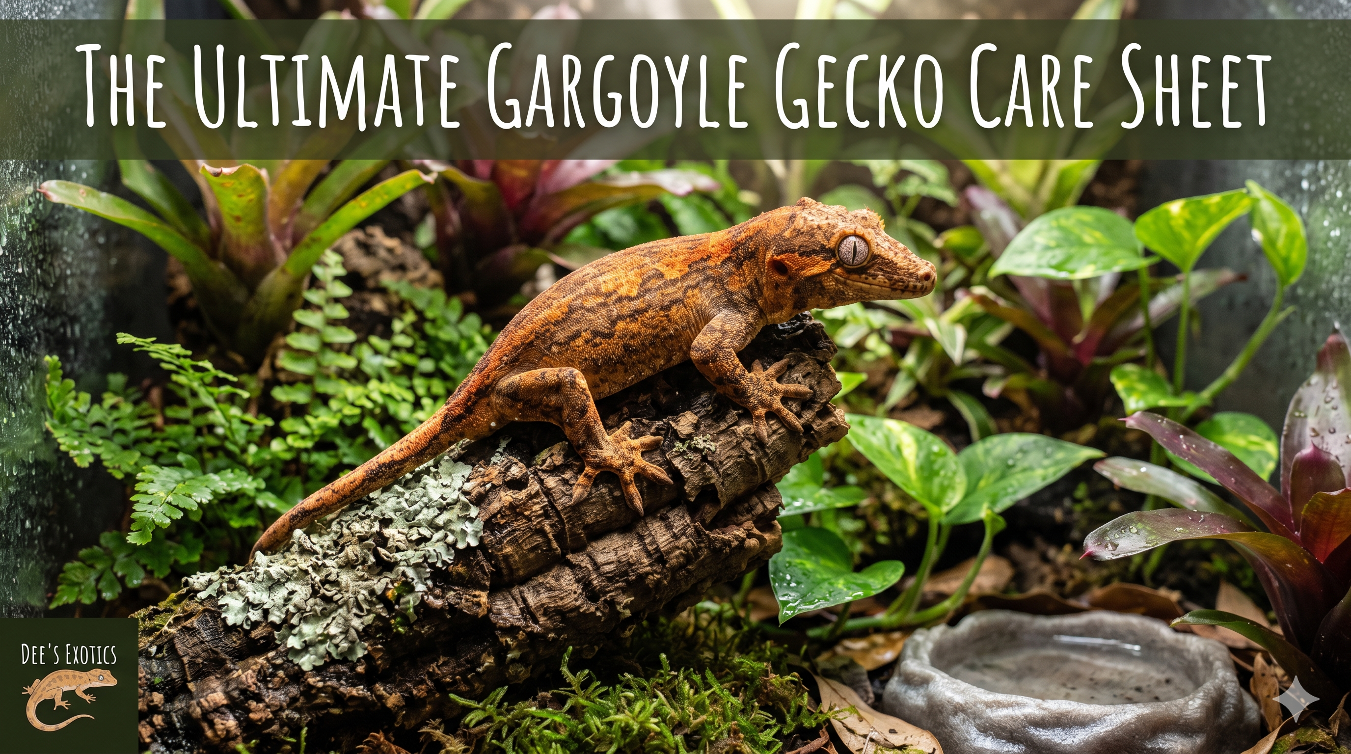 The Ultimate Gargoyle Gecko Care Sheet: The Perfect Guide for Beginners