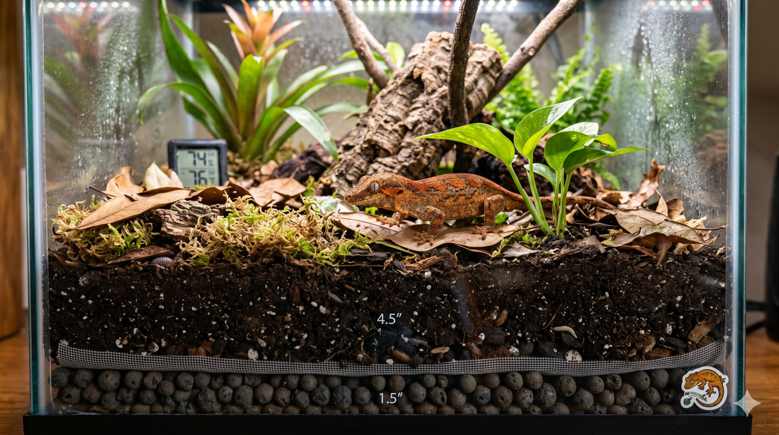 Best Substrate for Gargoyle Geckos